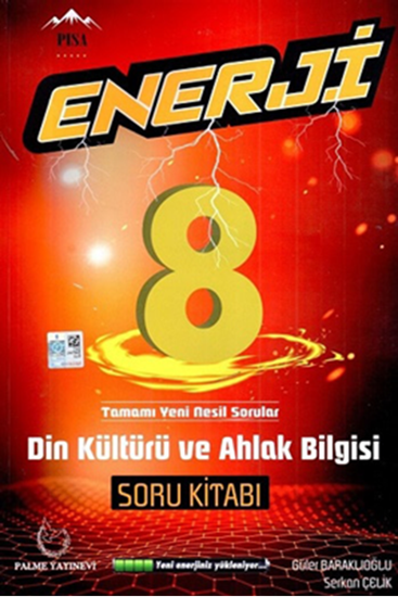 8. Sınıf Din Kültürü ve Ahlak Bilgisi Enerji Soru Kitabı kapak görseli